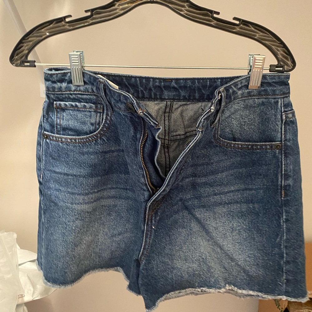 Buffalo David Bitton Women's Blue Jean Shorts
